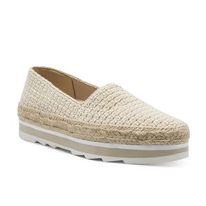 Louise art Cie Platform Calum Loafers Weaved Platform Espadrille Slip On